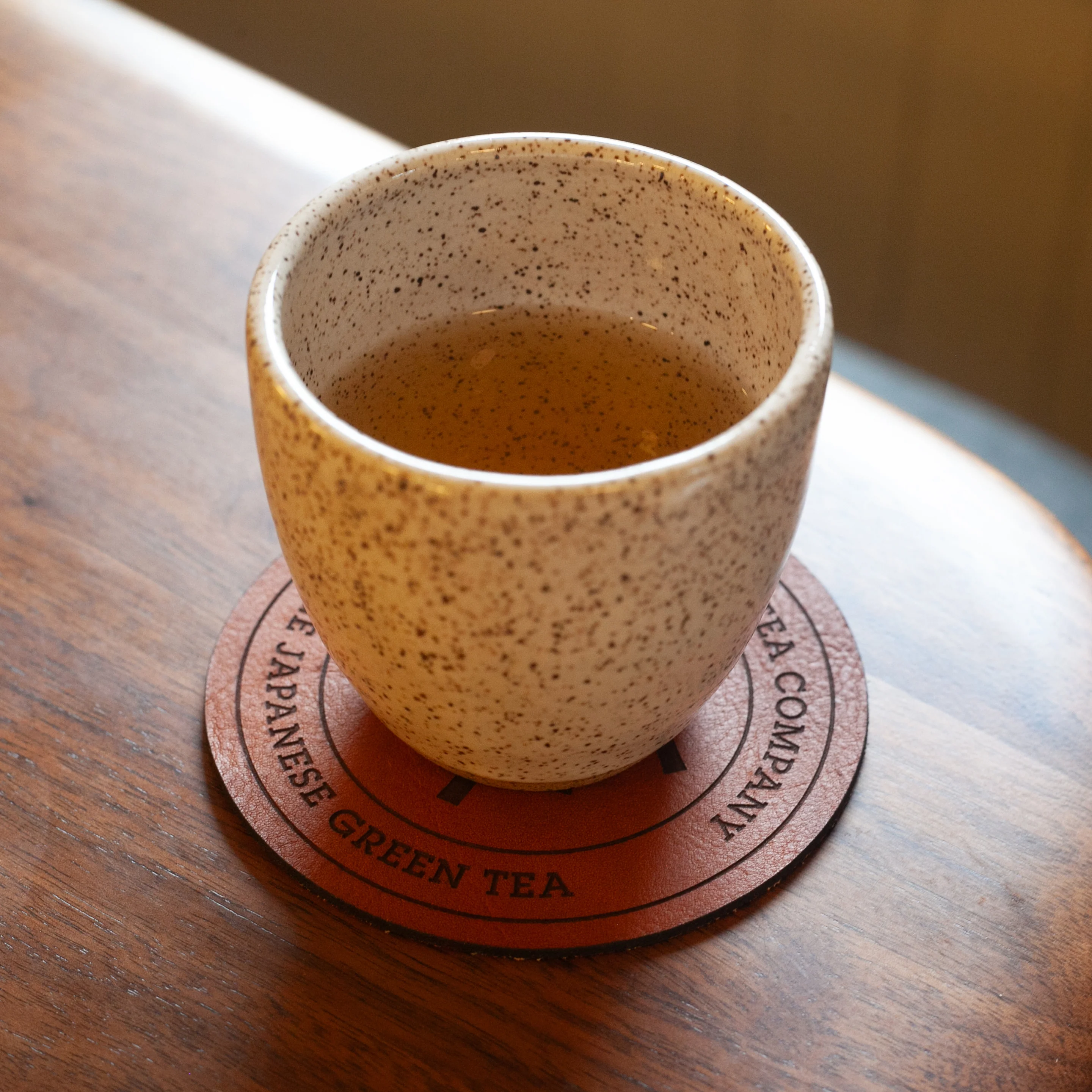 Mizuba Tea Co. Leather Coasters - Image 3